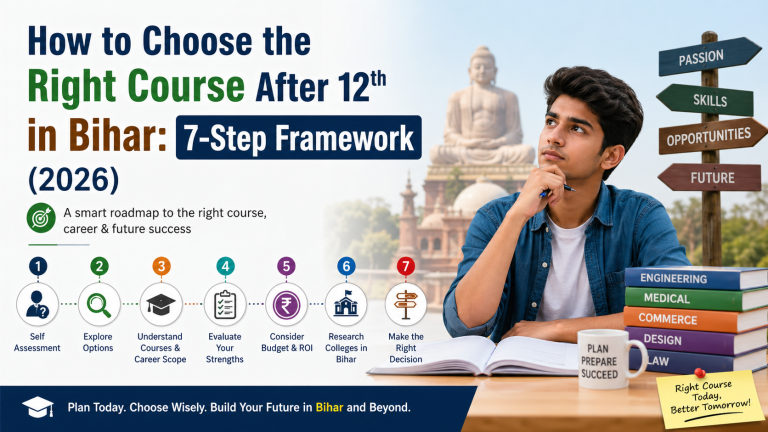 How to Choose the Right Course After 12th in Bihar 7-Step Framework (2026)